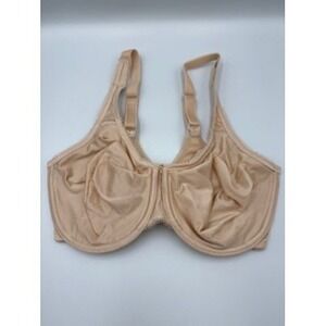 Wacoal Underwire Bra 32DD Beige Unlined‎ Seamless Everyday Nude Comfort Basic